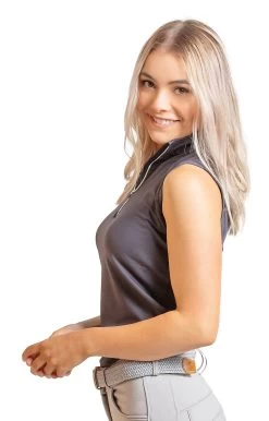 QJ Riding Wear Jessie Sleeveless Training Top -Famous Saddlery Shop 143483688 10157794765747344 1644219659017203625 o