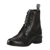 Boots Riding Ariat Heritage Lace Iv Black Ladies