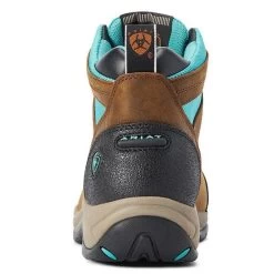 Brown And Turquoise Ariat Terrain H20 Boots For Women 9 Brown And Turquoise Ariat Terrain H20 Boots For Women -Famous Saddlery Shop Ariat Boots Terrain H20 Brown Turquoise Ladies 3