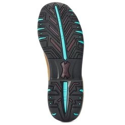 Brown And Turquoise Ariat Terrain H20 Boots For Women 11 Brown And Turquoise Ariat Terrain H20 Boots For Women -Famous Saddlery Shop Ariat Boots Terrain H20 Brown Turquoise Ladies 5