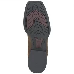 Roper Boots Ariat Heritage Wide Square Toe Brown Mens -Famous Saddlery Shop Ariat Roper Boots Heritage Wide Square Toe Brown Mens 4