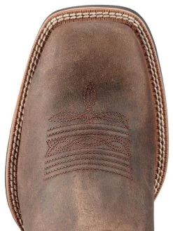 Western Boots Ariat Sport Wide Square Toe Distressed Brown Mens -Famous Saddlery Shop Ariat Western Boots Sport Wide Square Toe Distressed Brown Mens 4