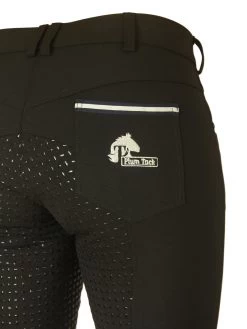Bamboo Breeches In Black. Sizes 6 To 28