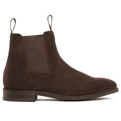 Boots Dress Baxter Goulburn Suede Chocolate Mens 9 Boots Dress Baxter Goulburn Suede Chocolate Mens -Famous Saddlery Shop Baxter Boots Goulburn Suede Chocolate Mens 5