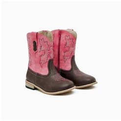 Western Boots Baxter Childrens Light Pink & Brown Junior -Famous Saddlery Shop Baxter Western Boots Childrens Light Pink Brown Junior 506cc564 e3b8 42fe ab0a 7242fe7d683a