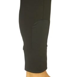 Bamboo Breeches In Black. Sizes 6 To 28 -Famous Saddlery Shop Black Bamboo Breeches with silicone seat 3 961f3f3e 2e65 4cfe 9814 9b84c0d9cdeb