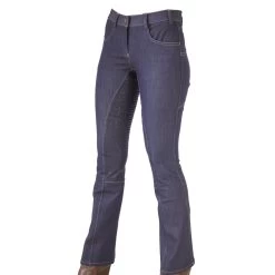 Bootleg Denim Riding Jeans With Phone Pockets, Choose Your Length And Silicone Option -Famous Saddlery Shop BootlegDenimS8 6faa97f3 a979 4ee0 8e7d 36dbd3aa7244