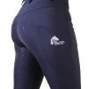 CoolMax Navy Breeches With Silicone Seat Grip