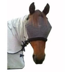 Fly Mask Citronella Scented Black -Famous Saddlery Shop Fly Mask Citronella Scented Black 3