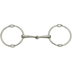 Gag Snaffle Polo Stainless Steel