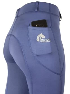 Dutch Blue Riding Tights - Silicone-Free Seat Included