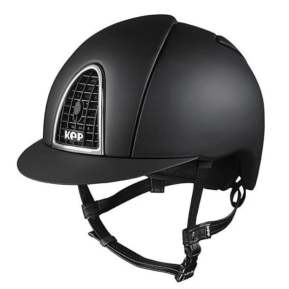 Helmet Kep Cromo Textile Black & Black Grid 1 Helmet Kep Cromo Textile Black & Black Grid