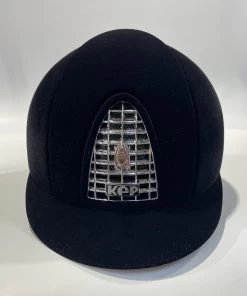 Helmet Kep Cromo Velvet Black Black Grid