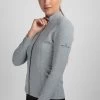 Mochara Melange Grey Rib Jacket