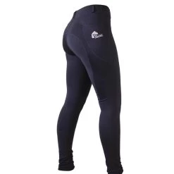 Navy Riding Tights Without Silicone -Famous Saddlery Shop Navytightsnosiliconeseatwithphonepocketc 214963d7 09b8 45de 842a 024df859e29d
