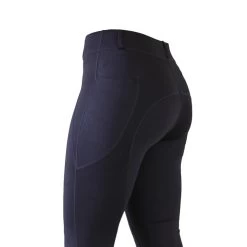 Navy Riding Tights Without Silicone -Famous Saddlery Shop Navytightsnosiliconeseatwithphonepocketg 88968f53 63b2 42dc 8583 b0333640e1a2