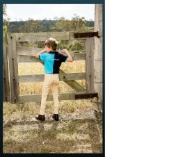 Jodhpurs Peter Williams Gel Seat Pull On Beige Childs -Famous Saddlery Shop Peter Williams Gel Seat Pull On Jodhpurs Beige Childs 6