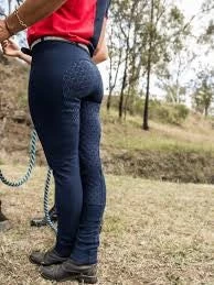 Jodhpurs Peter Williams Gel Seat Pull On Navy Childs