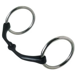 Ring Snaffle Oz Bitz 2.5 Rings Medium Sweet Iron Mouth 13.0cm 5.25"