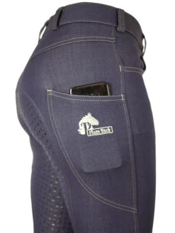 Denim Jodhpurs With Silicone Seat And Phone Pocket -Famous Saddlery Shop Untitled 14 3 a0232aa5 bb76 457b 9e88 faa32119bb38