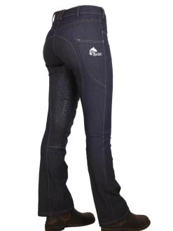 Bootleg Denim Riding Jeans With Phone Pockets, Choose Your Length And Silicone Option -Famous Saddlery Shop Untitled 3 6d3014ec 8a68 441d bcd3 eb401f778145