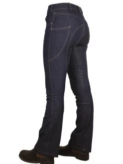 Bootleg Denim Riding Jeans With Phone Pockets, Choose Your Length And Silicone Option -Famous Saddlery Shop Untitled 5 083101df 76a7 4563 adb3 dfcbf78df3e5