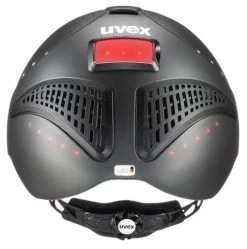 Helmet Uvex Exxential Ii Led Anthracite 57cm-59cm -Famous Saddlery Shop Uvex Helmet Exxential Ii Led Anthracite 57cm 59cm 4