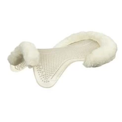 Acavallo Just-Gel Lambskin Half Pad -Famous Saddlery Shop acavallo just gel lambskin half pad southern sport horses 3