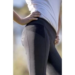 BARE Equestrian Performance Riding Tights For Black Riders -Famous Saddlery Shop bare equestrian performance riding tights black rider southern sport horses 5
