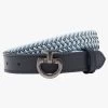 Cavalleria Toscana Youth Rayon Stretch Belt - Navy