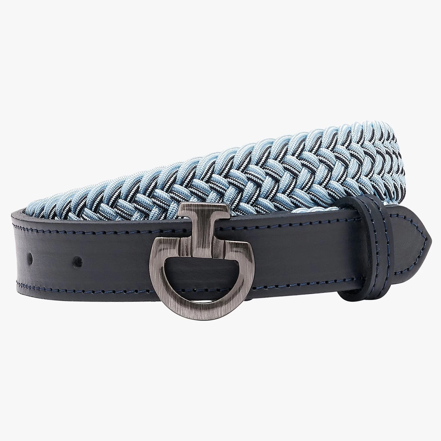 Cavalleria Toscana Youth Rayon Stretch Belt - Navy 1 Cavalleria Toscana Youth Rayon Stretch Belt - Navy