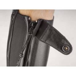 Ego7 Aries Long Boot - Black - Sizes 34-39 -Famous Saddlery Shop ego7 aries long boot black sizes 34 39 trailrace equestrian outfitters 3