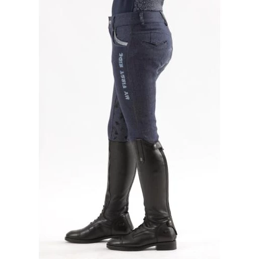 Full Seat Gel Riding Breeches For Kids By Premier Equine - Sabrina 2 Full Seat Gel Riding Breeches For Kids By Premier Equine - Sabrina - Image 2