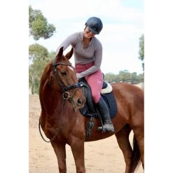 Grey Saddle Co Signature Base Layer -Famous Saddlery Shop grey saddle co signature base layer vivarchie equestrian 3
