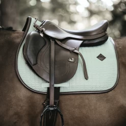Kentucky Horsewear Leather Colour Edition Saddle Pad Show Jump -Famous Saddlery Shop kentucky horsewear leather colour edition saddle pad show jump trailrace equestrian outfitters 4