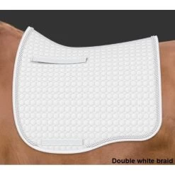 Mattes Eurofit Dressage Plain - White 14 Mattes Eurofit Dressage Plain - White -Famous Saddlery Shop mattes eurofit dressage plain white trailrace equestrian outfitters 4