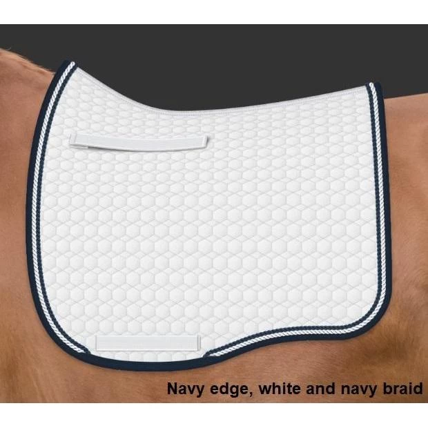 Mattes Eurofit Dressage Plain - White 9 Mattes Eurofit Dressage Plain - White - Image 9