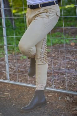 QJ Riding Wear Men's Breech With Silicon Knee Grip -Famous Saddlery Shop menssilicon fa8bbd8f f2dd 4b22 a533 e2bd6e754ae2