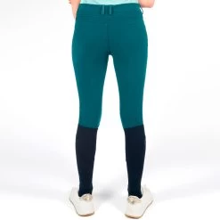Ocean Depth Samshield Adele Breeches With Metal Dots -Famous Saddlery Shop ocean depth samshield adele breeches with metal dots trailrace equestrian outfitters 3