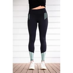Equestrian Performance Riding Tights - Pistachio BARE -Famous Saddlery Shop pistachio bare equestrian performance riding tights southern sport horses 5