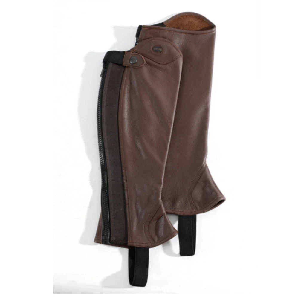 Premier Equine Lexaria Leather Half Chaps 6 Premier Equine Lexaria Leather Half Chaps - Image 6