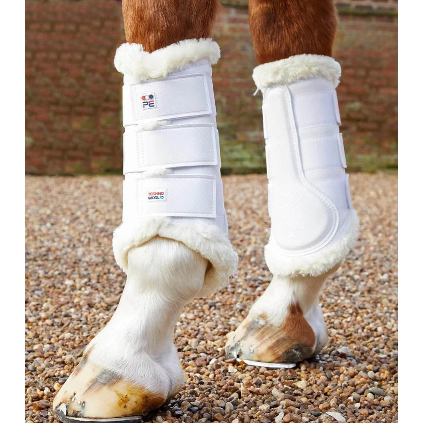 Premier Equine Techno Wool Brushing Boots 2 Premier Equine Techno Wool Brushing Boots - Image 2