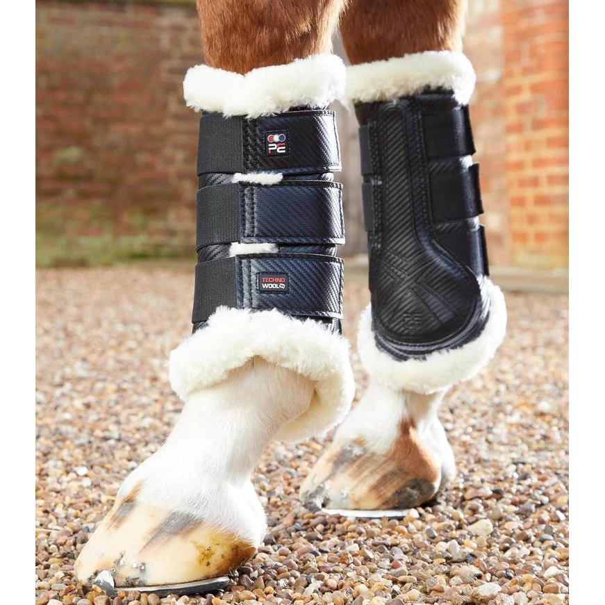 Premier Equine Techno Wool Brushing Boots 1 Premier Equine Techno Wool Brushing Boots