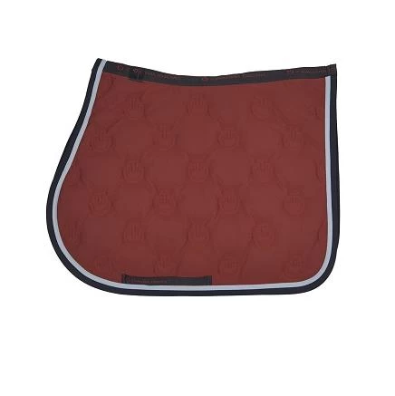 Saddle Pad In Jersey Stripe By Cavalleria Toscana 1 Saddle Pad In Jersey Stripe By Cavalleria Toscana