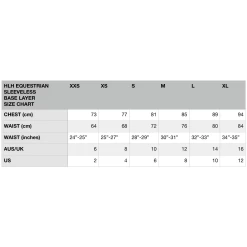 Sleeveless Base Layer By HLH Equestrian Apparel -Famous Saddlery Shop sleeveless base layer by hlh equestrian apparel southern sport horses 18