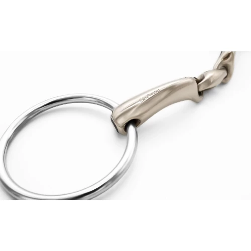 Sprenger KK Ultra Loose Ring Snaffle - Double Joint - 14mm 2 Sprenger KK Ultra Loose Ring Snaffle - Double Joint - 14mm - Image 2