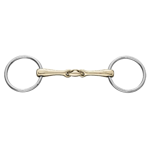 Sprenger KK Ultra Loose Ring Snaffle - Double Joint - 14mm 1 Sprenger KK Ultra Loose Ring Snaffle - Double Joint - 14mm