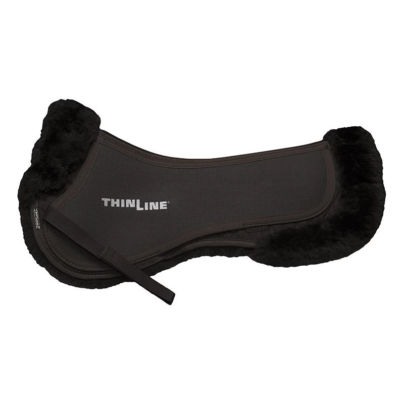 ThinLine Trifecta Sheepskin Comfort Half Pad 2 ThinLine Trifecta Sheepskin Comfort Half Pad - Image 2