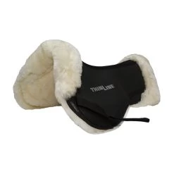 ThinLine Trifecta Sheepskin Comfort Half Pad 6 ThinLine Trifecta Sheepskin Comfort Half Pad -Famous Saddlery Shop thinline trifecta sheepskin comfort half pad trailrace equestrian outfitters 3